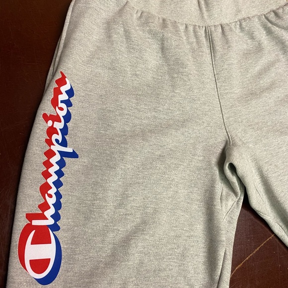 Champion Abstract Shadow Chmp GRAY Shorts Sz 2XL - Picture 2 of 3